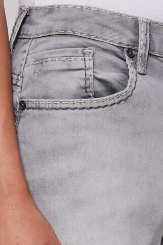 Soccx Wide Leg Jeans 'NA:DI ' in Grau