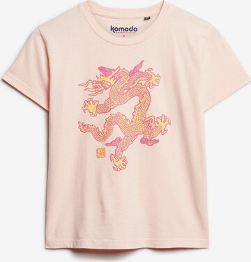 T-shirt 'Komodo' Superdry en orange : devant