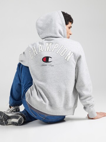 Veste de survêtement Champion Authentic Athletic Apparel en gris : devant