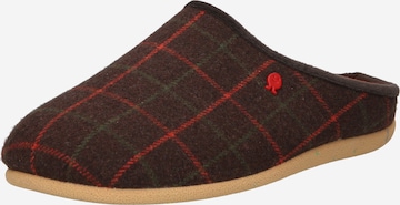 Hot Potatoes Slipper 'VIDOVEC' in Brown: front