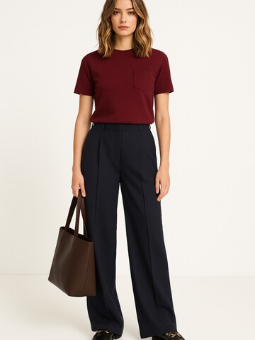 WEARABLE STORIES Pullover 'Lone' in Rot