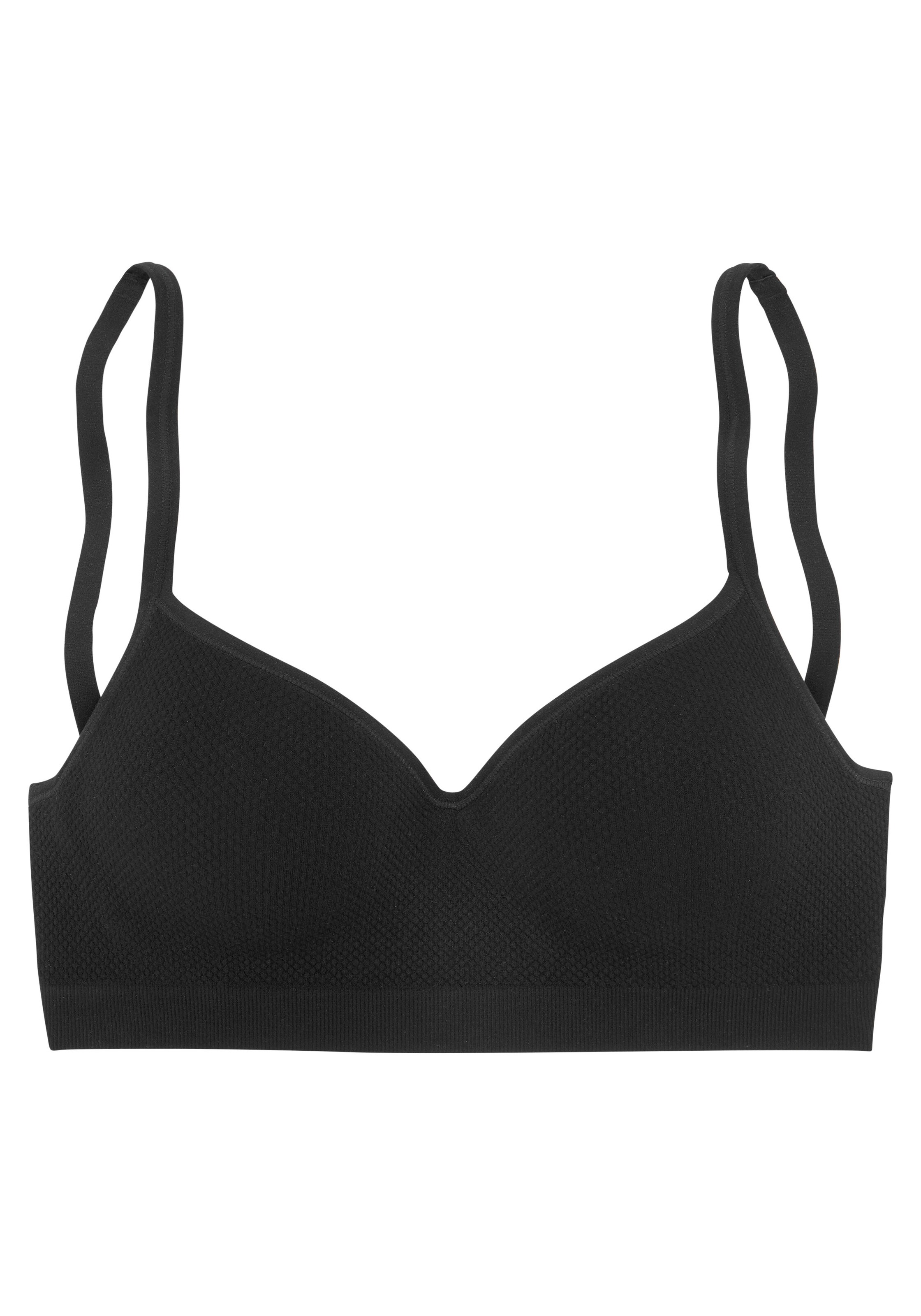 LASCANA Push-up BH i sort: forside