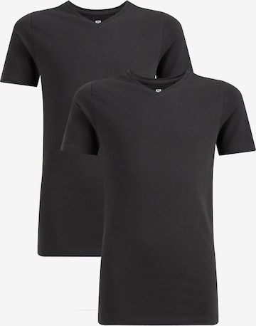 WE Fashion Póló - fekete: elől