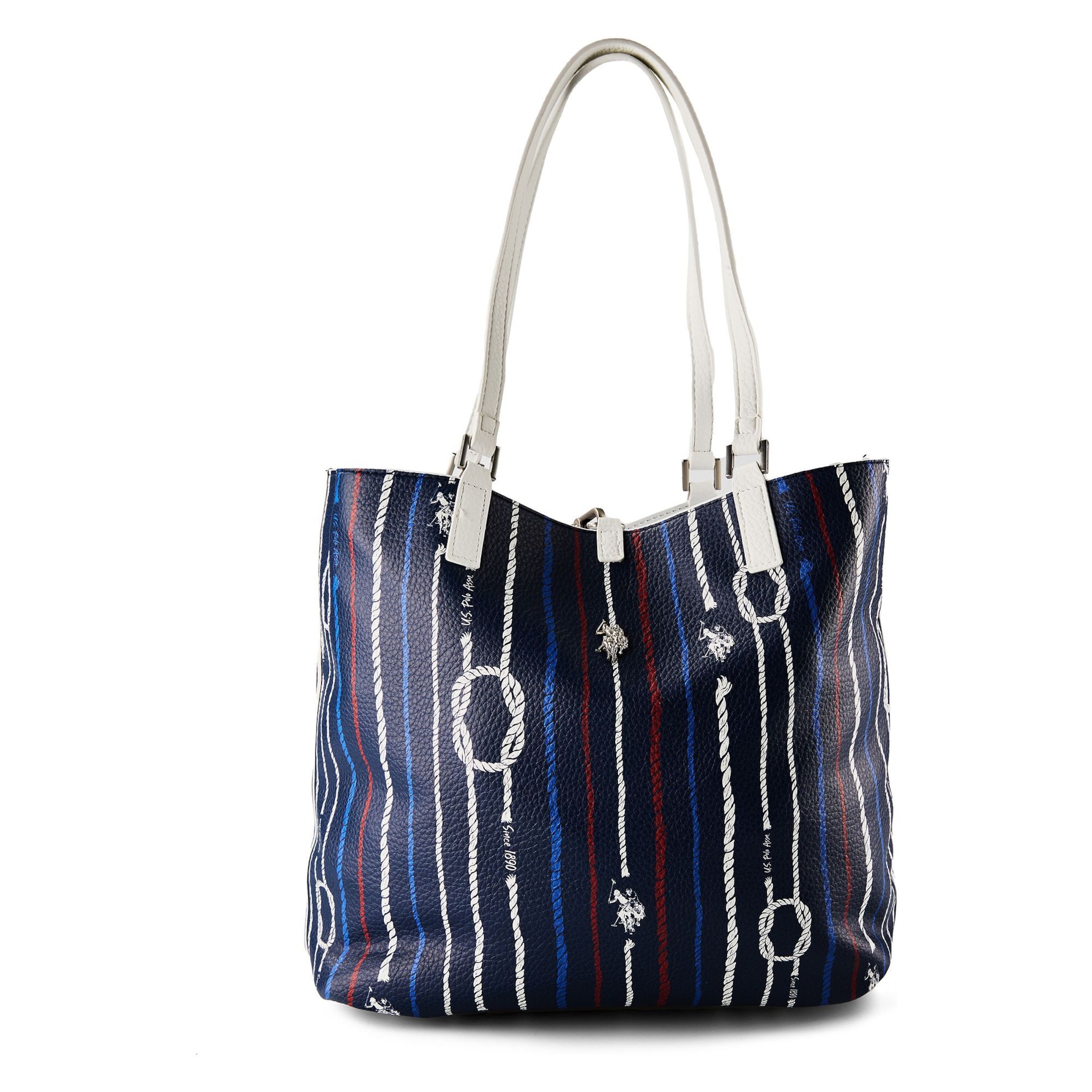 Cabas 'Rogersville' U.S. POLO ASSN. en blanc