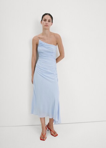 MANGO Evening Dress 'Amina' in Blue: front