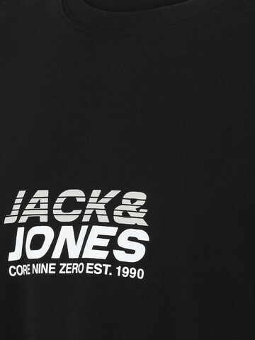 Jack & Jones Plus T-Shirt 'JCOTARMAC' in Schwarz