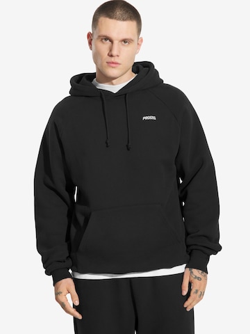 Prosto Sweatshirt 'Skizzle' in Black