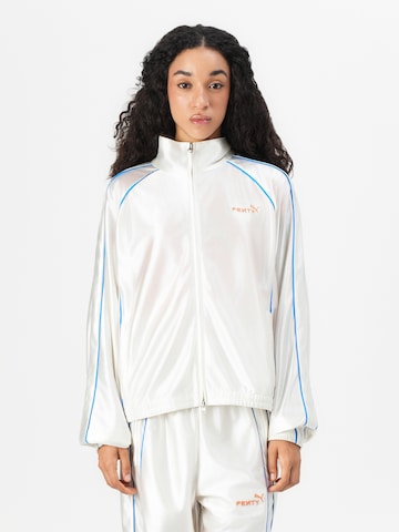 PUMA Átmeneti dzseki 'PUMA X FENTY T7' - fehér: elől