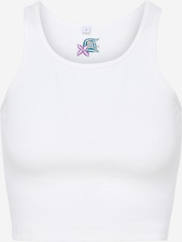 Bless my Demons exclusive for ABOUT YOU Top in White: front