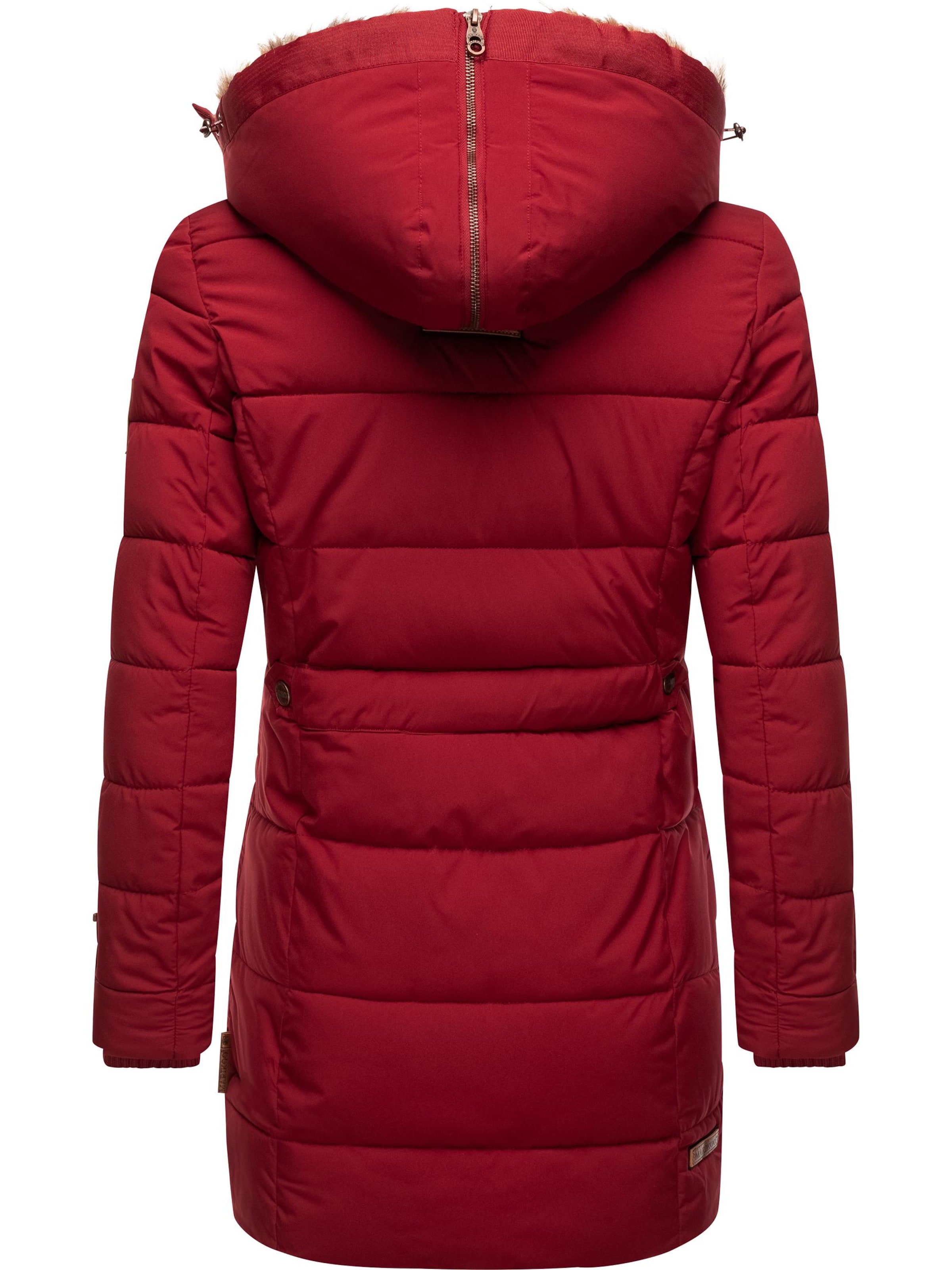 MARIKOO Winter coat in Red