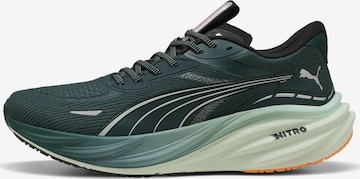 Chaussure de course 'Magnify 3' PUMA en vert : devant