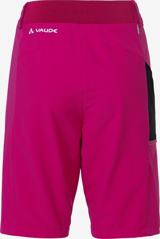 VAUDE Regular Outdoorhose 'Elope' in Pink