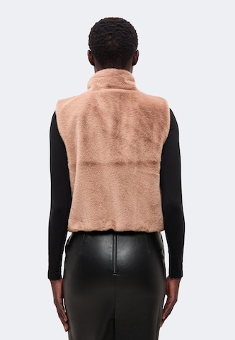 Gilet monari en marron