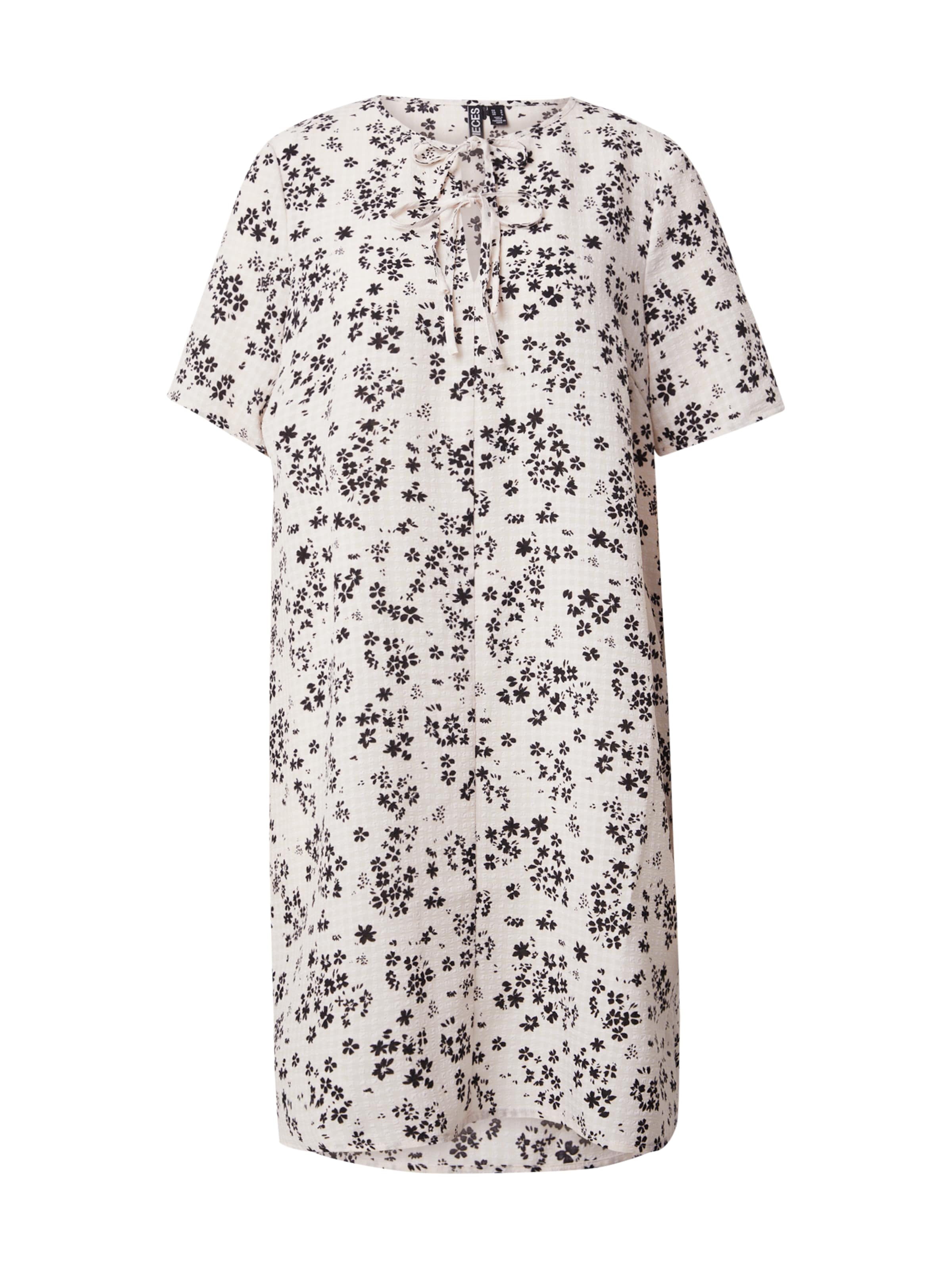 PIECES Šaty 'PCELISA' - Biela: predná strana