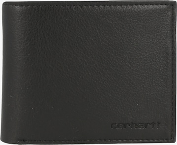 Carhartt WIP Wallet in Black: front