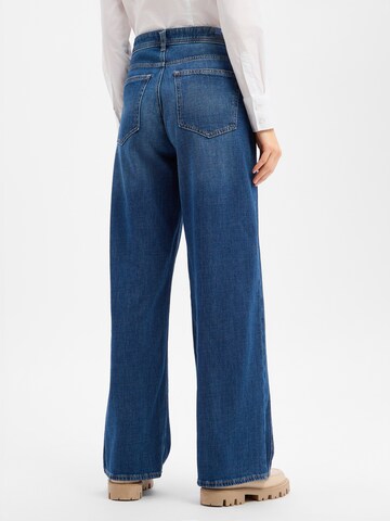 BRAX Wide Leg Jeans 'Morgan' in Blau