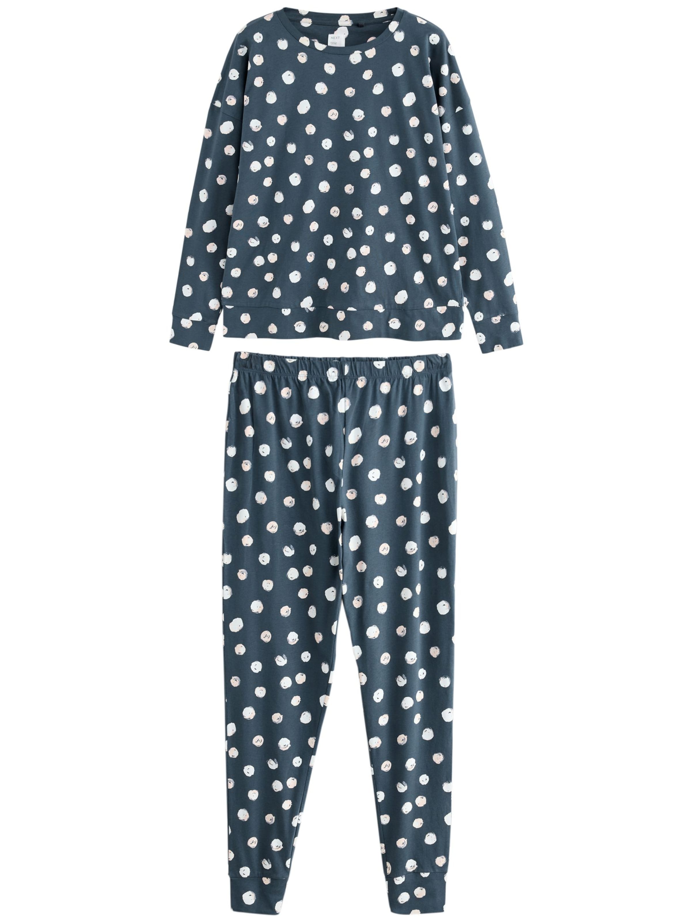 Next Πιτζάμα σε μπλε: μπροστά