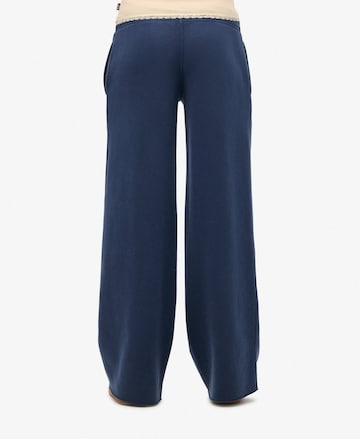 Wide Leg Pantalon Superdry en vert