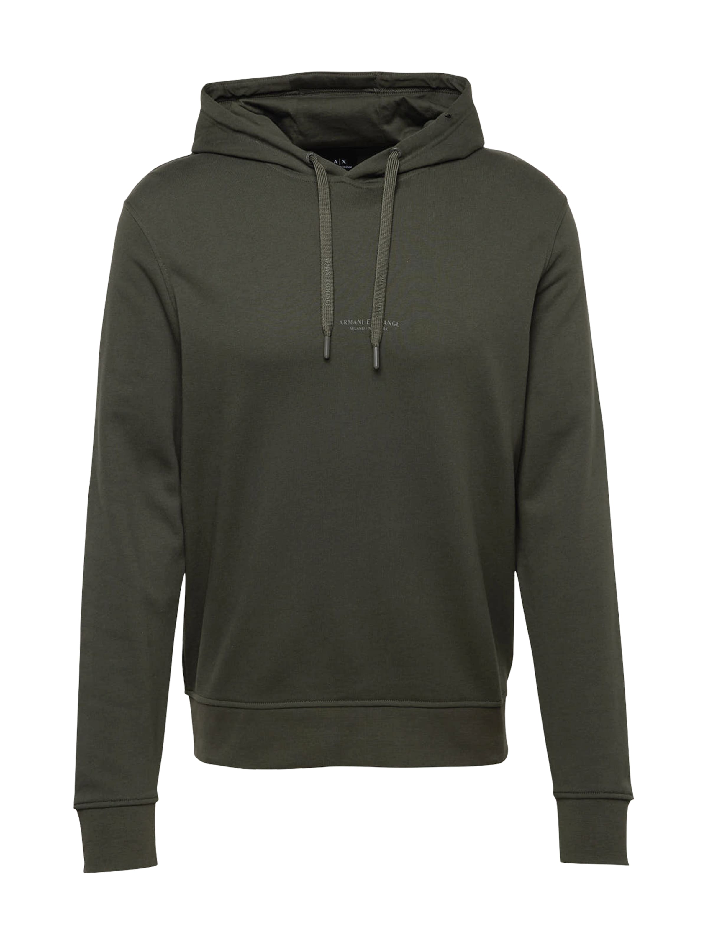 ARMANI EXCHANGE Mikina – hnědá: přední strana