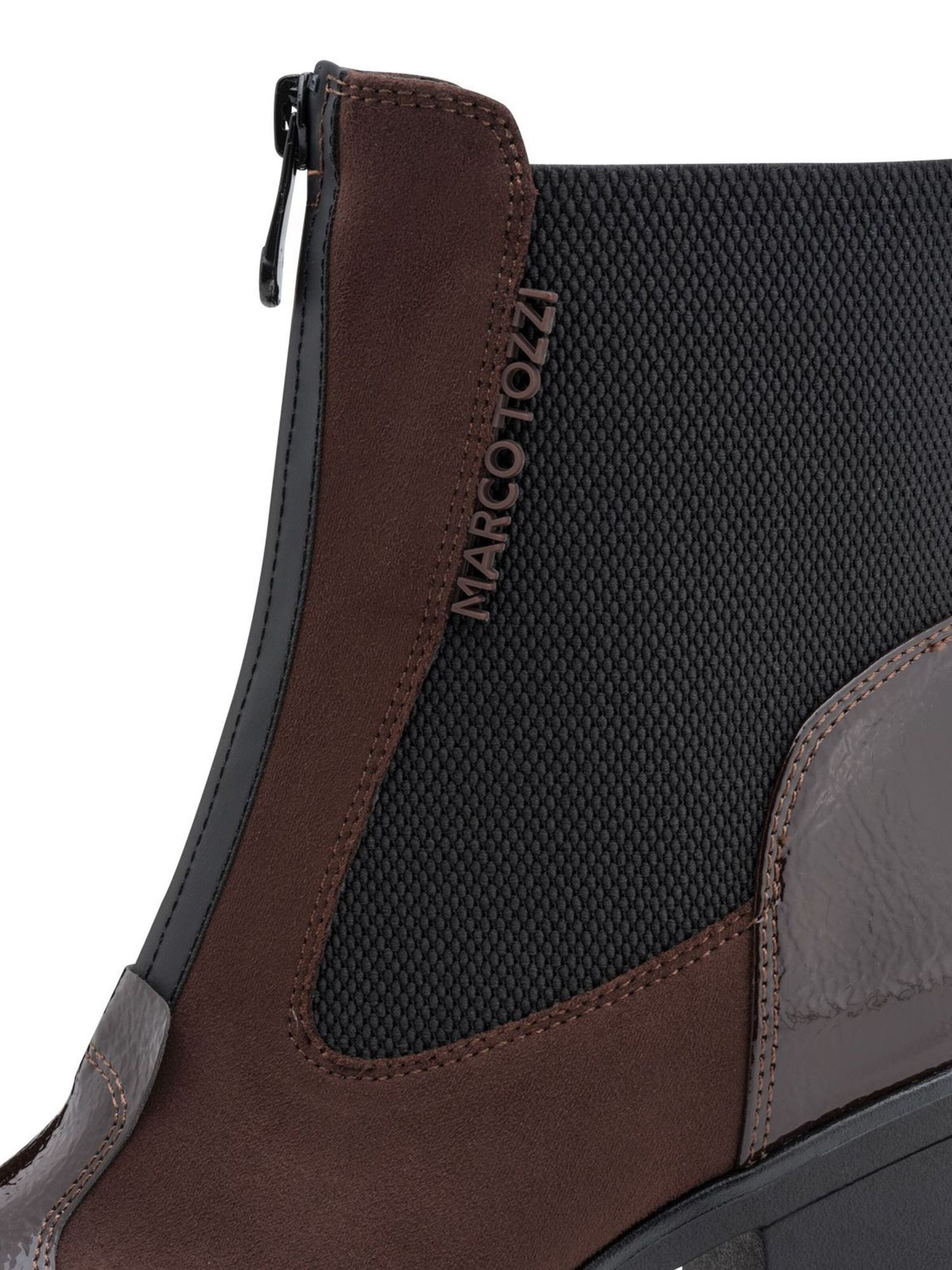 MARCO TOZZI Chelsea boots in Bruin