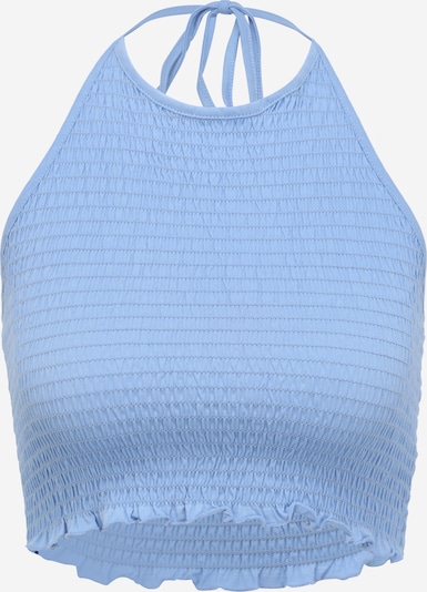 Pieces Petite Top 'TILY' in hellblau, Produktansicht