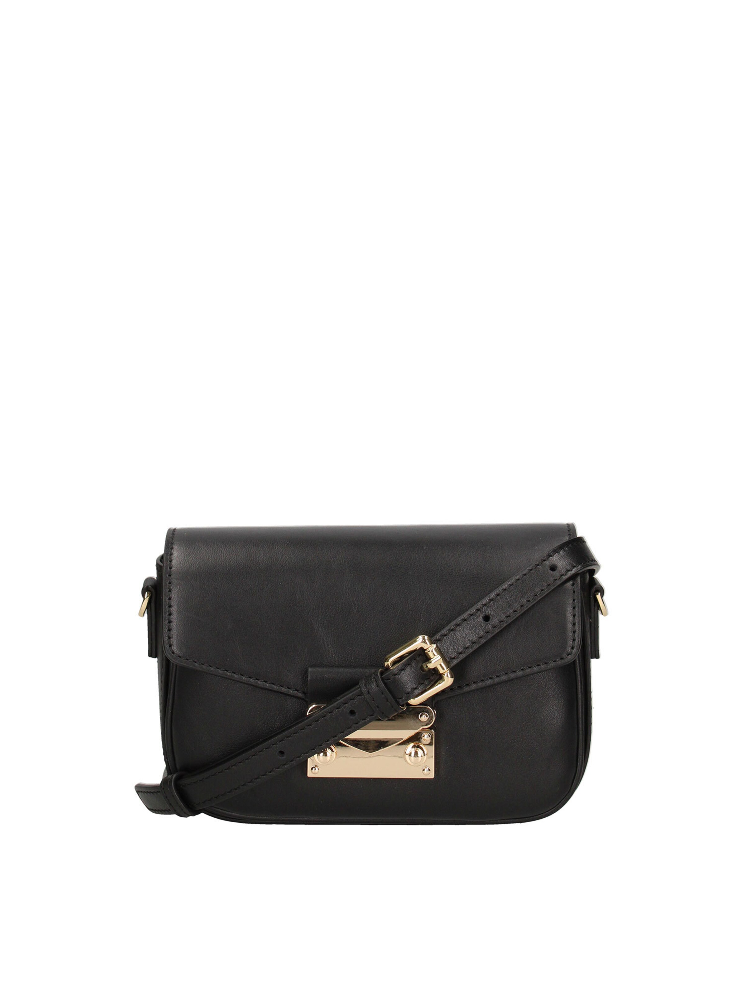 Roberta Rossi Umhängetasche in Schwarz: Vorderseite