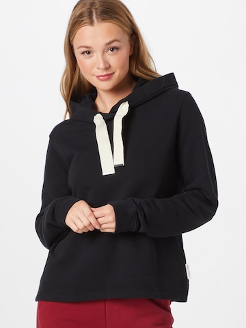 Marc O'Polo Sweatshirt in Black: front