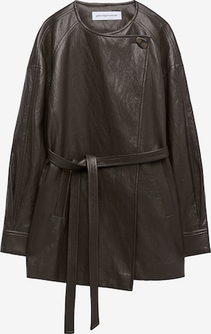 Adolfo Dominguez Välikausitakki värissä ruskea: etupuoli