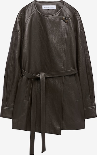 Adolfo Dominguez Starpsezonu jaka, krāsa - tumši brūns, Preces skats