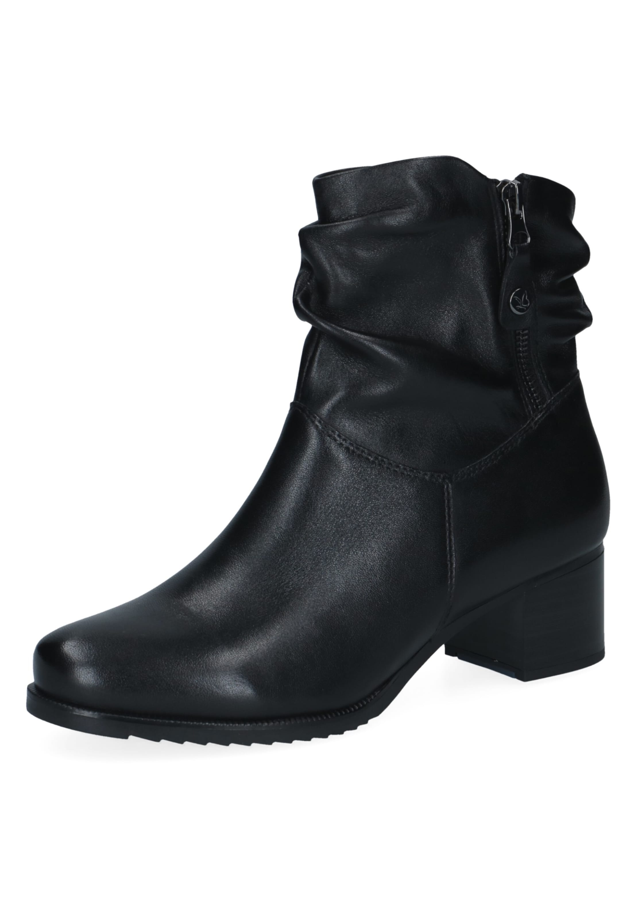 CAPRICE Stiefelette in Schwarz: Vorderseite