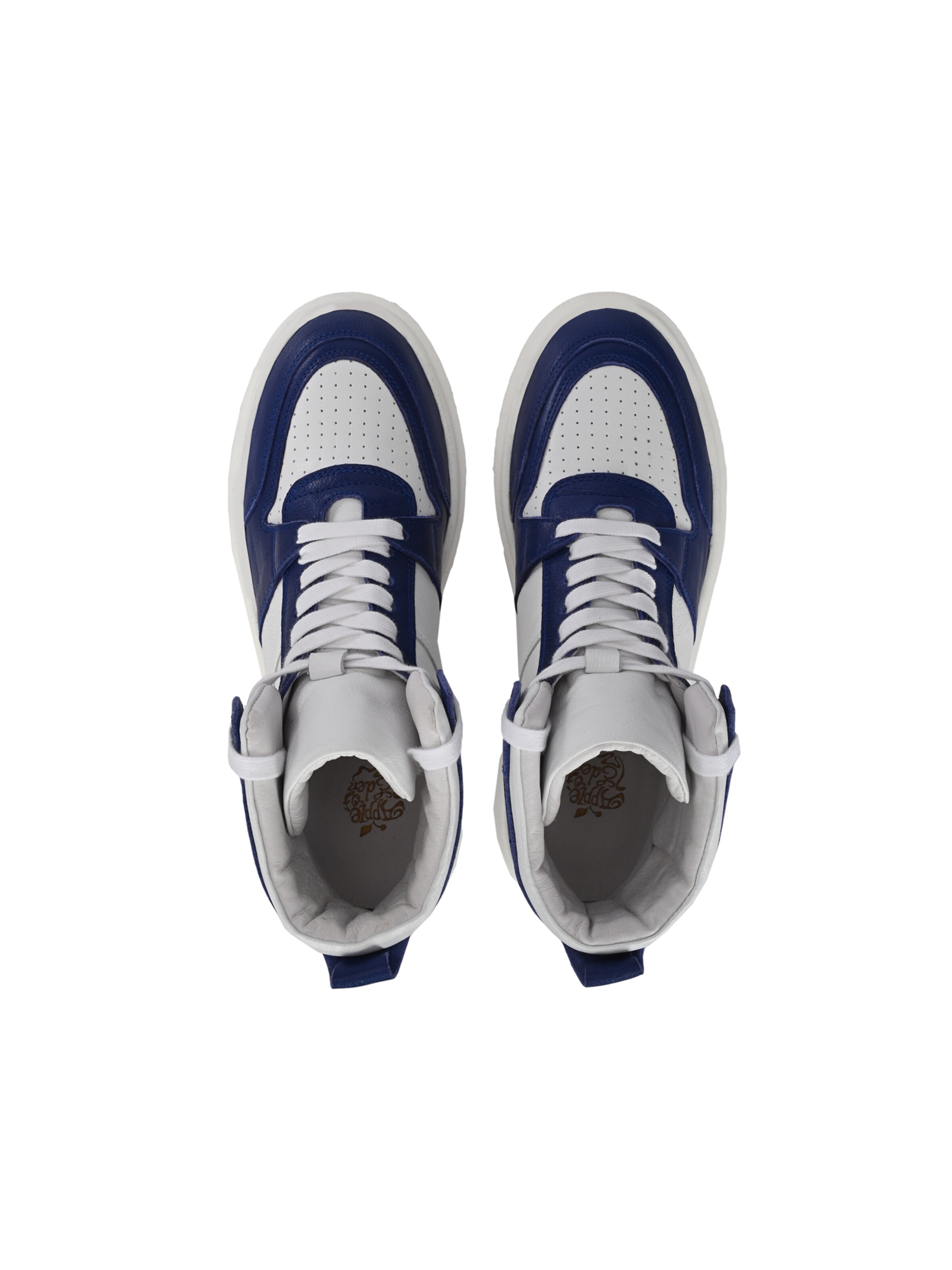 Apple of Eden Sneakers hoog 'SOFIA' in Blauw