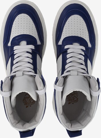 Apple of Eden Sneakers hoog 'SOFIA' in Blauw