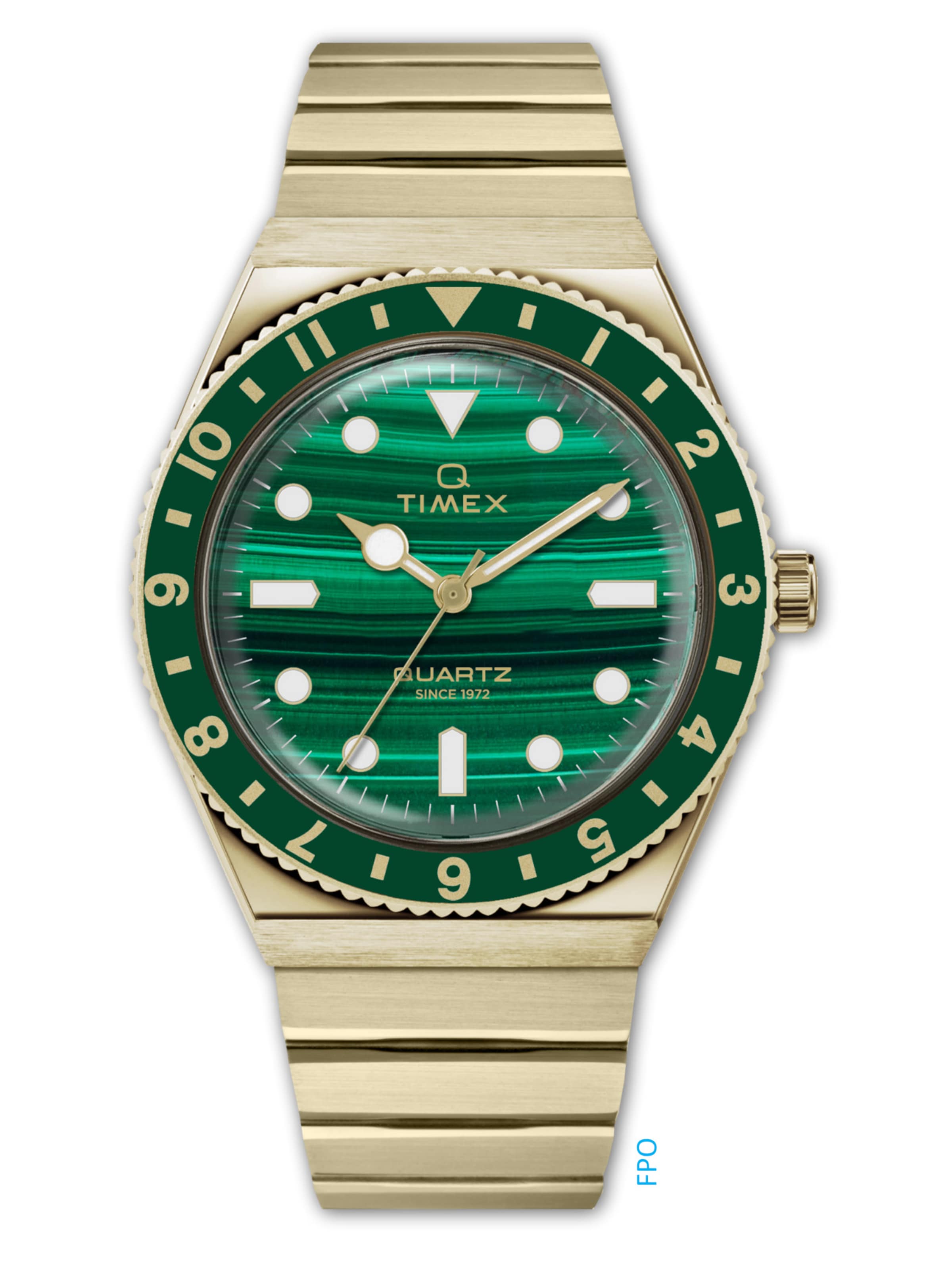 TIMEX Analogt ur i grøn: forside