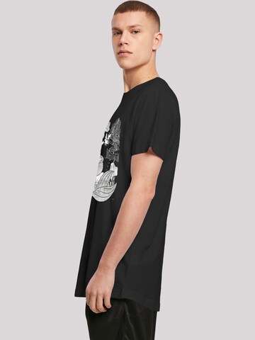 T-Shirt 'Disney Arielle Die Meerjungfrau' F4NT4STIC en noir