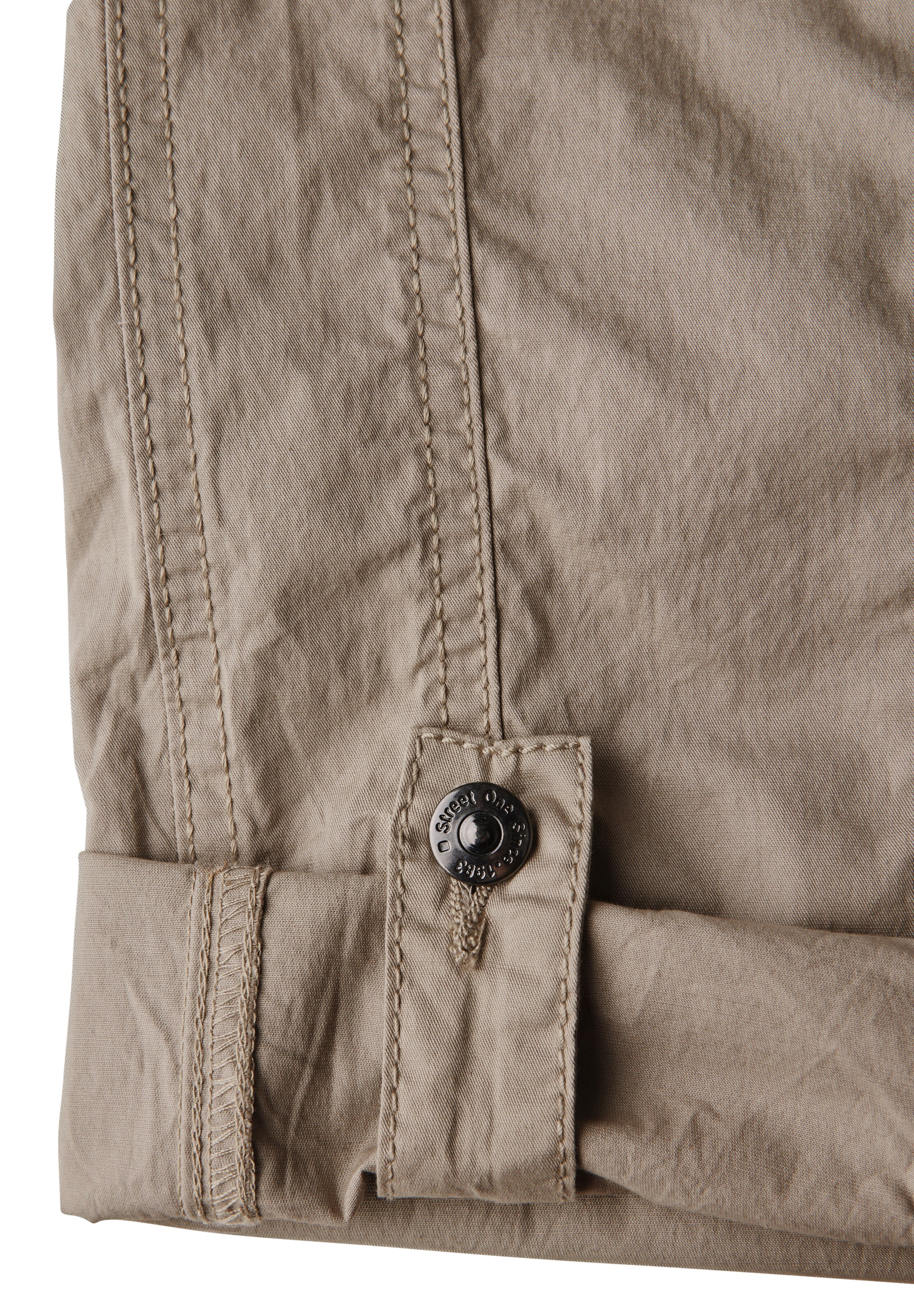 STREET ONE Slim fit Pants in Grey