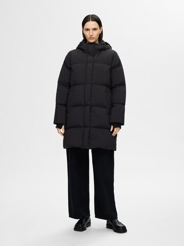 Manteau d’hiver 'Sofie- Rigga' SELECTED FEMME en noir