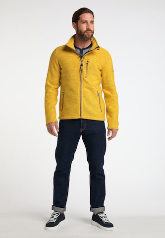 Veste en polaire Schmuddelwedda en jaune