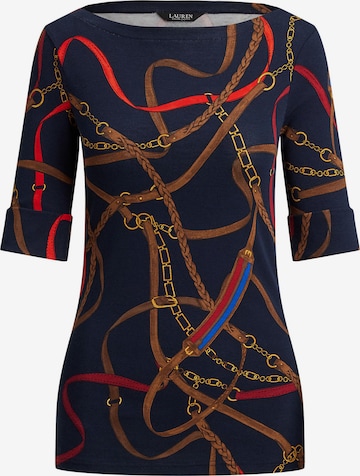 Lauren Ralph Lauren Shirt in Blauw: voorkant
