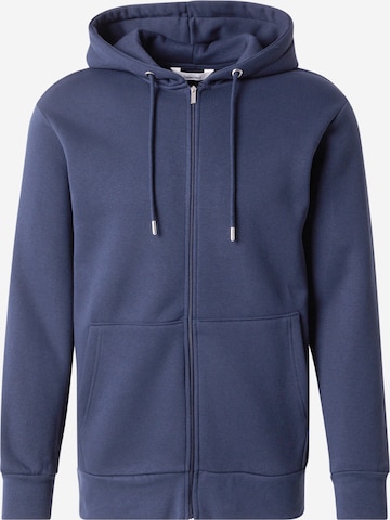 SELECTED Jopa na zadrgo 'SLHDAN' | modra barva: sprednja stran