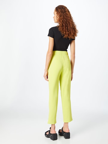 Regular Pantalon à pince Warehouse en vert