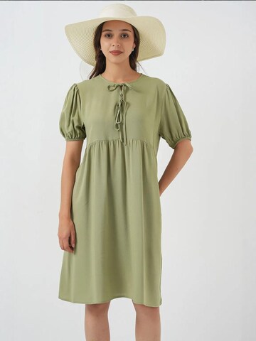 Bigdart Summer Dress in Green