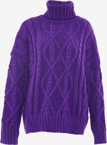 Sookie Sweater in Purple: front