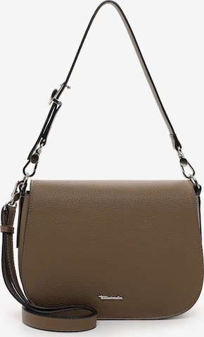 Tamaris Schultertasche 'Georgie' in Braun: Vorderseite