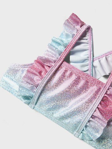 Bustino Bikini 'NMFZelma' di NAME IT in rosa