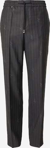 BOSSregular Hlače na crtu 'Peter' - siva boja: prednji dio