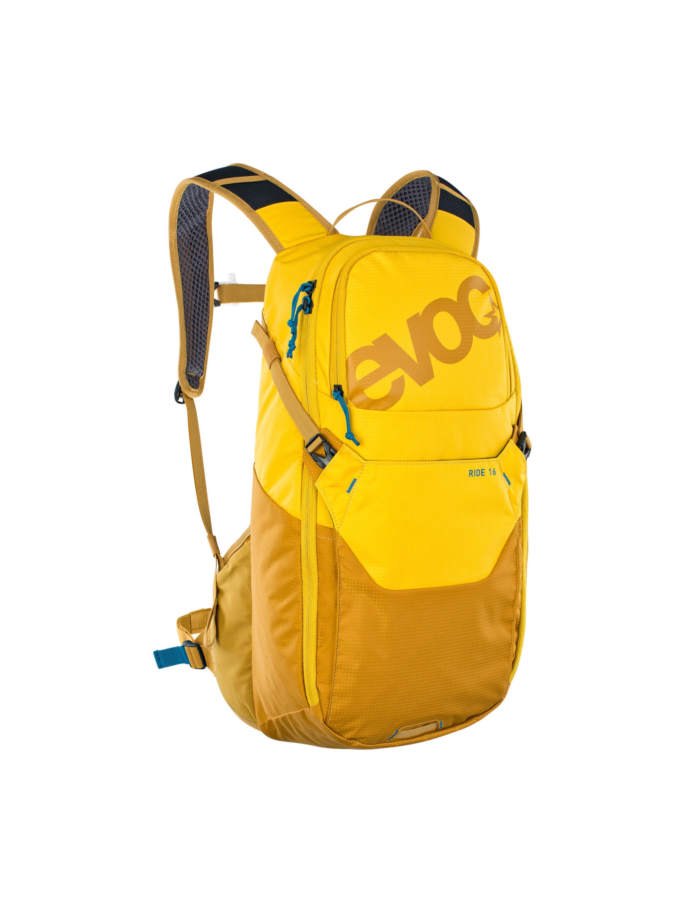 EVOC Backpack 'RIDE 16' in Yellow: front