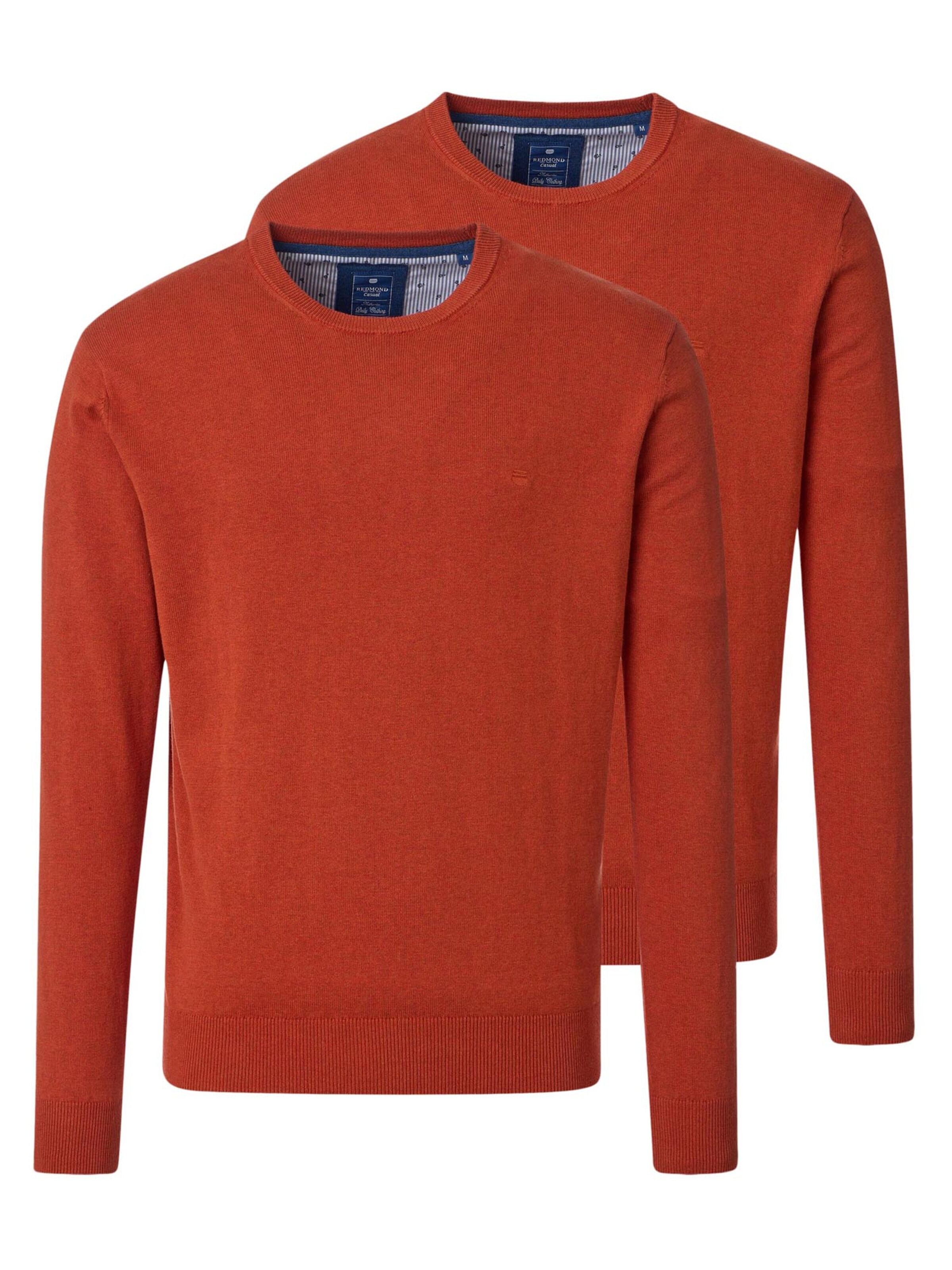 redmond Sweater 'Basic' in Red: front