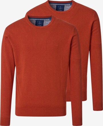 redmond Trui 'Basic' in Rood: voorkant
