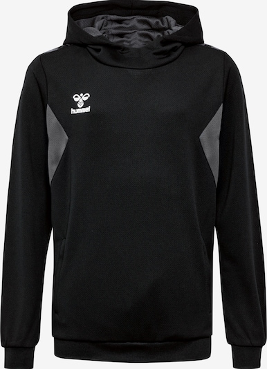 Hummel Sports sweatshirt 'Authentic' in 104 in Grey / Black / White, Item view