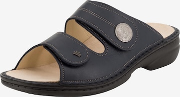 Finn Comfort Mules 'SANSIBAR' in Blue: front